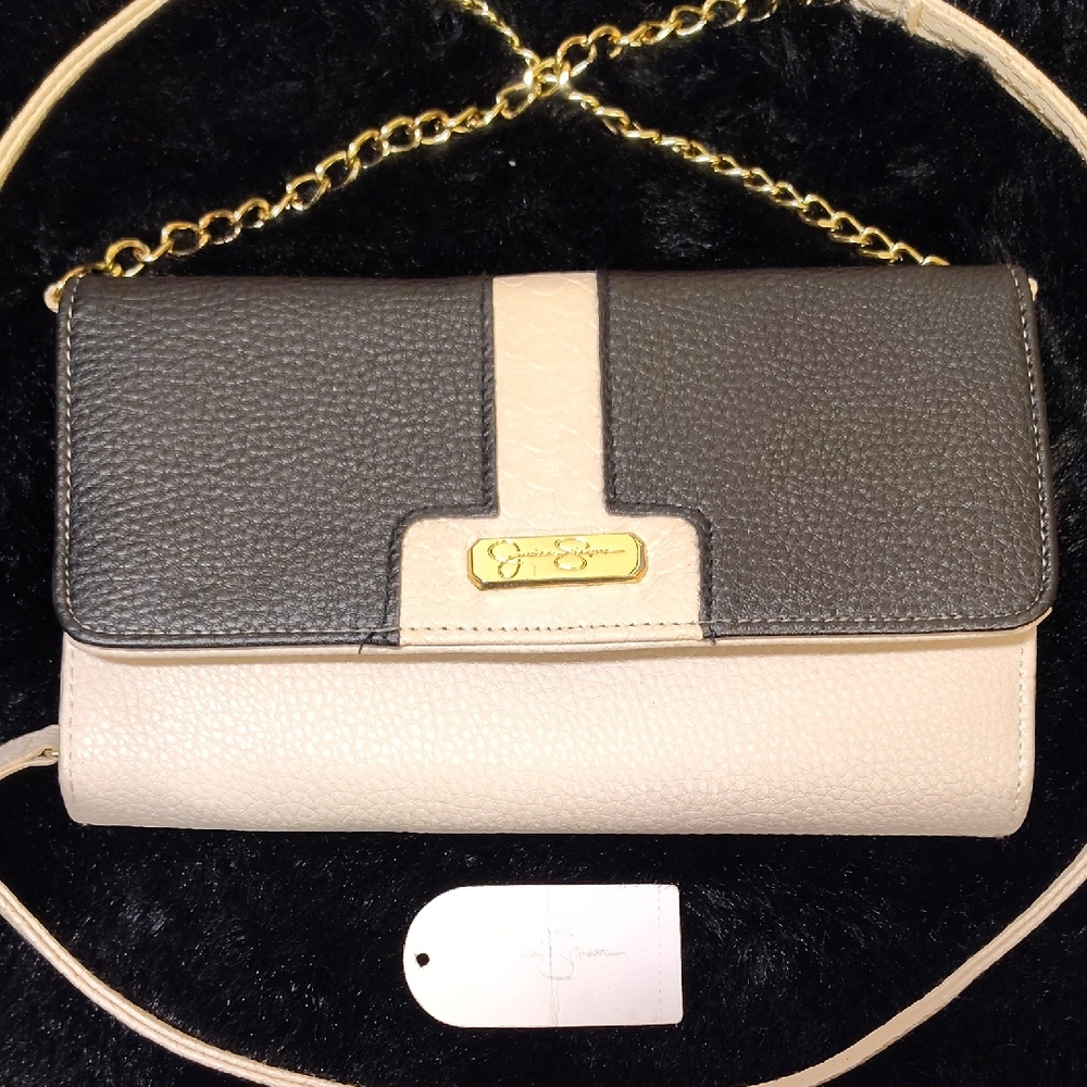 Jessica Simpson Cross Body Clutch - Picture 1 of 4